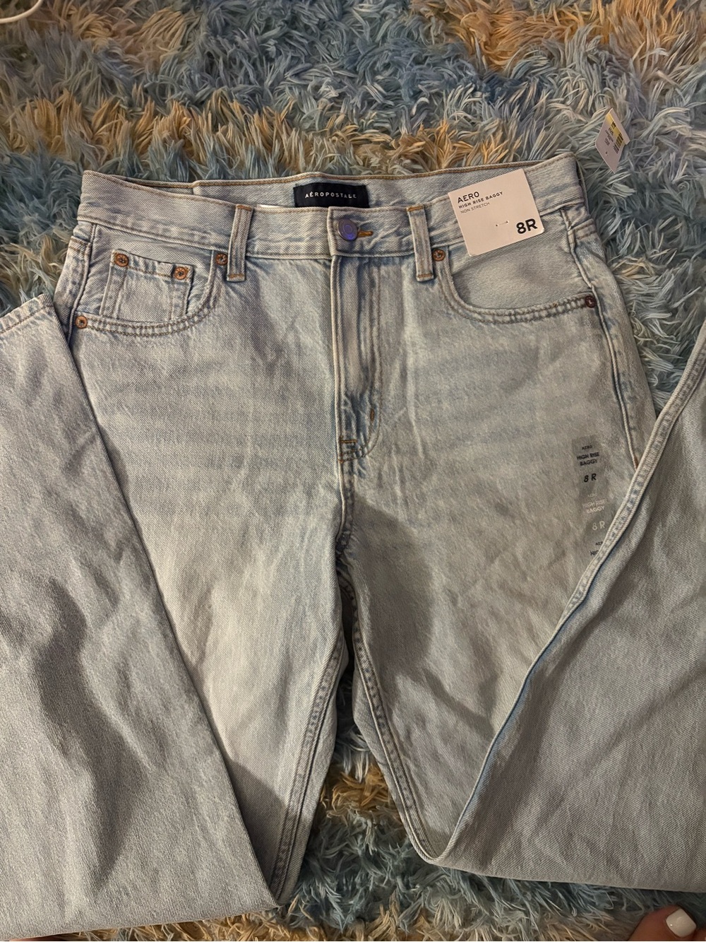 Aeropostale Light Wash Straight Men’s Jeans